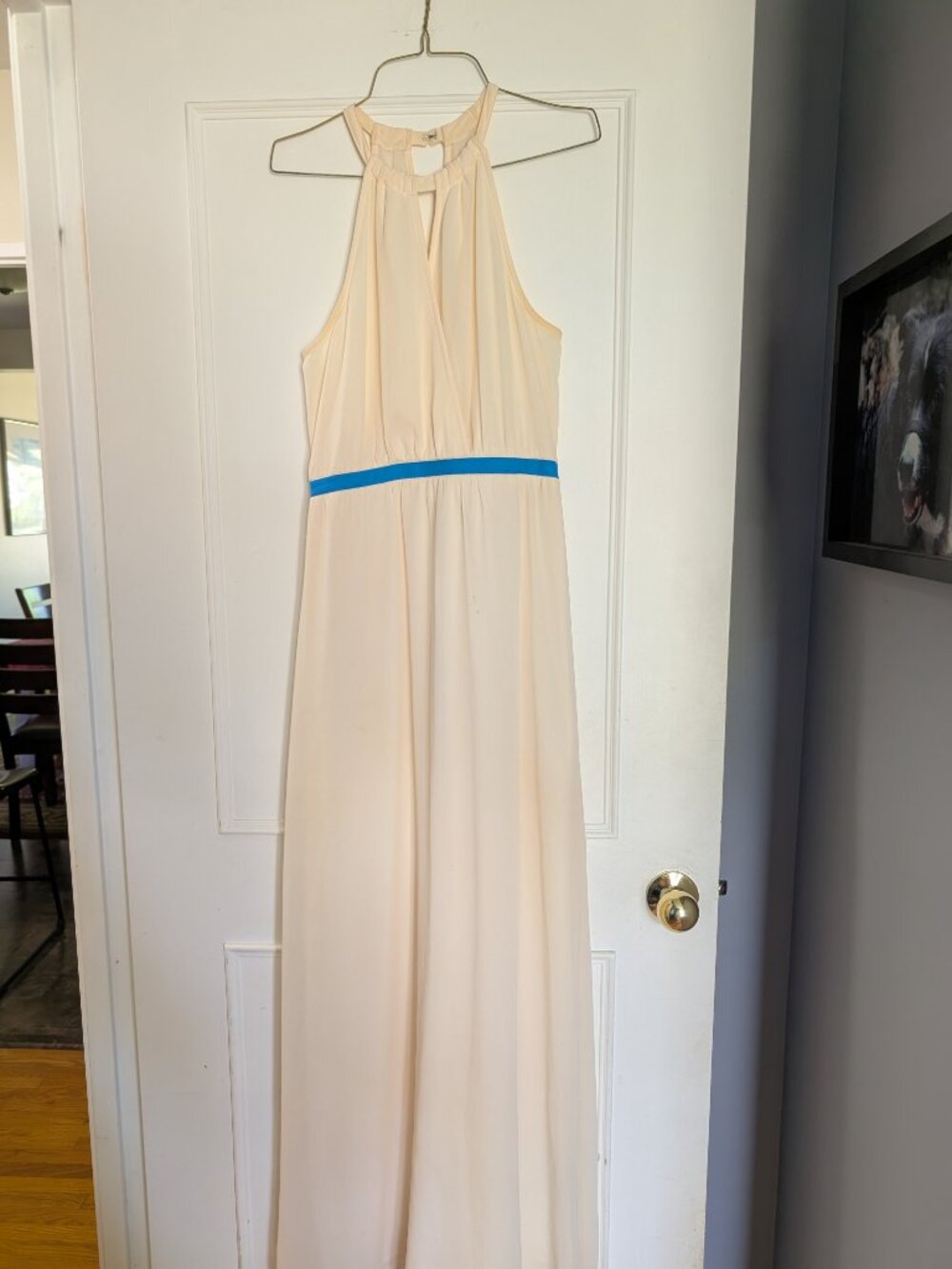 White long Flowy Maxi Dress